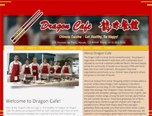 Tablet Screenshot of dragoncafe-ignacio.com